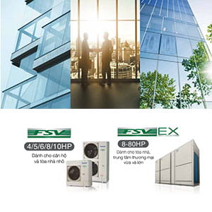 Những ưu điểm vượt trội của điều hòa trung tâm Panasonic FSV-EX